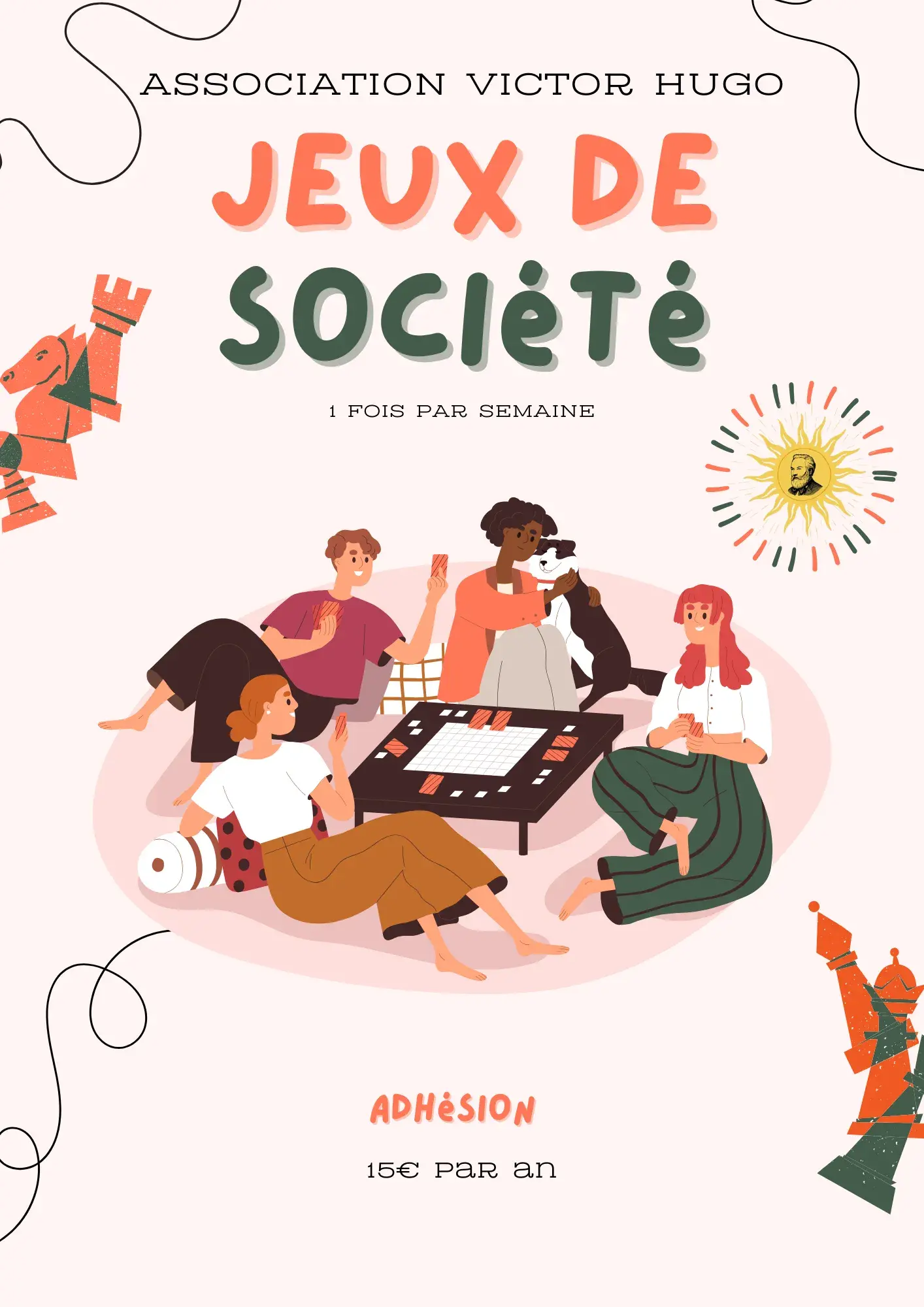 Activités à Sète, jeux de sociétés avec l'association
